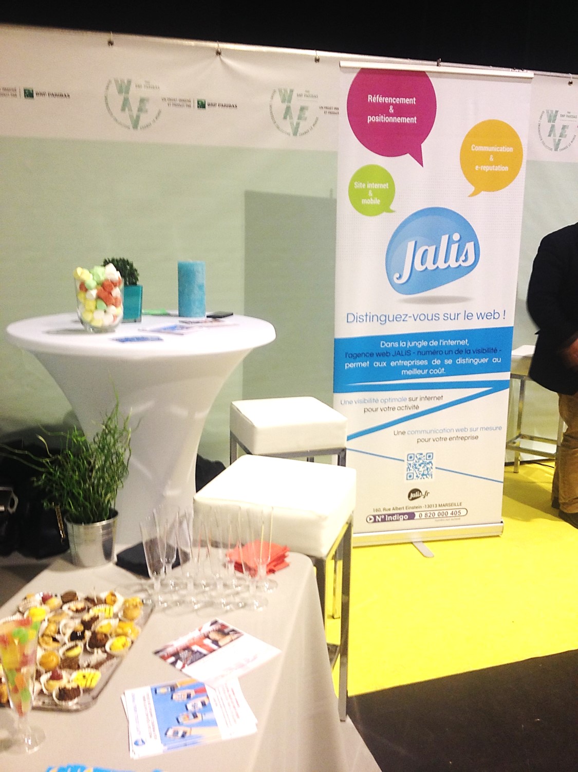 stand de Jalis à la wave innovation de Jalis